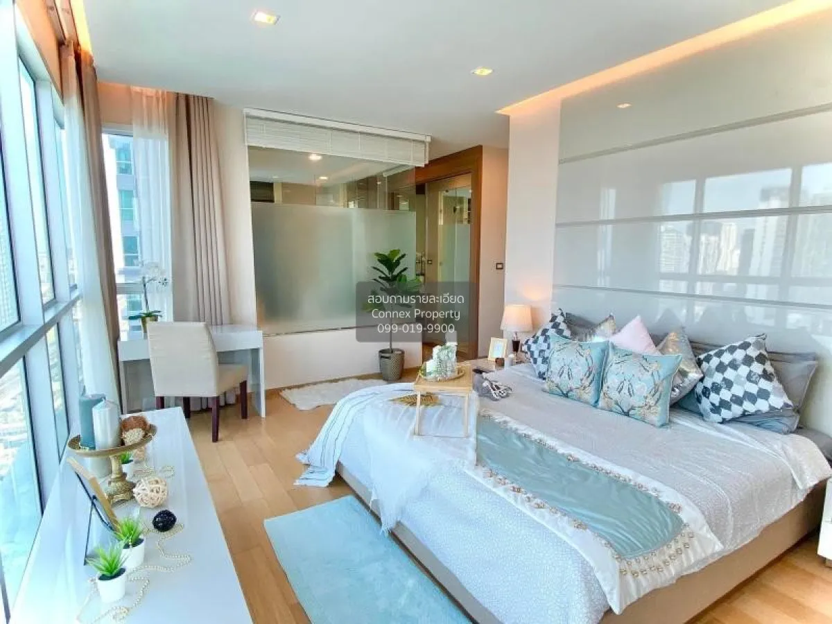 FOR RENT condo , The Address Asoke , Duplex , wide frontage , MRT
