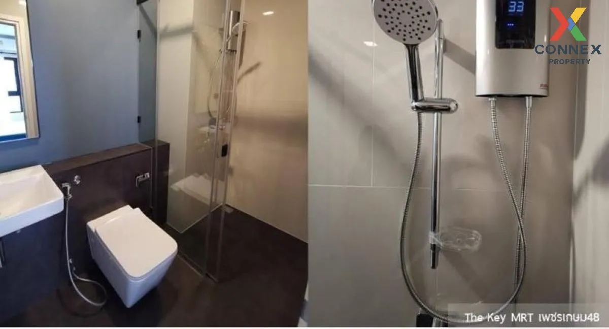 FOR RENT condo , The Key MRT Phetkasem 48 , Duplex , wide frontag