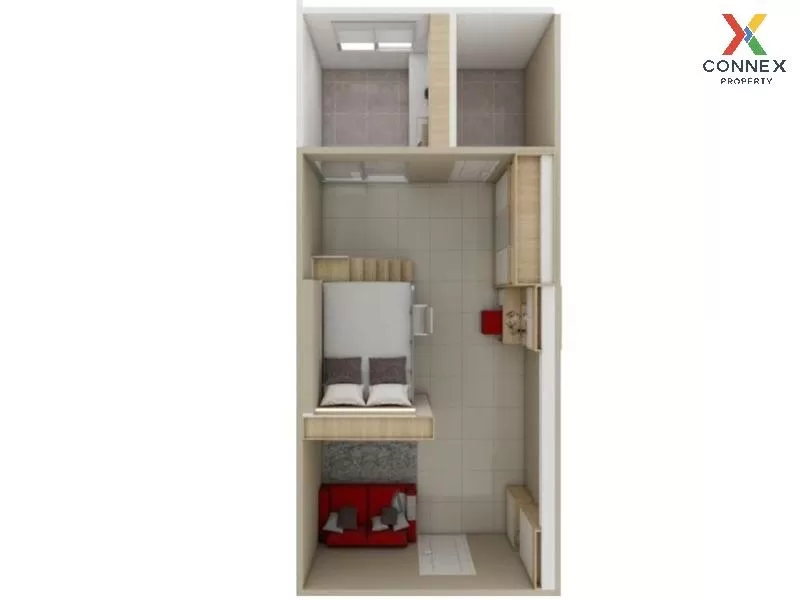 FOR SALE condo , Supalai Park Kaset , Duplex , corner unit , BTS-