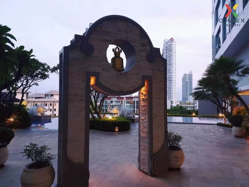 เช่า คอนโด แต่งสวย Baan Sathorn Chaopraya BTS-กรุงธนบุรี เจริญนคร