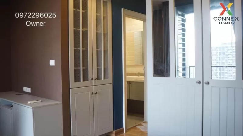 FOR RENT condo The Editor Saphan Khwai , nice view , high floor , 3