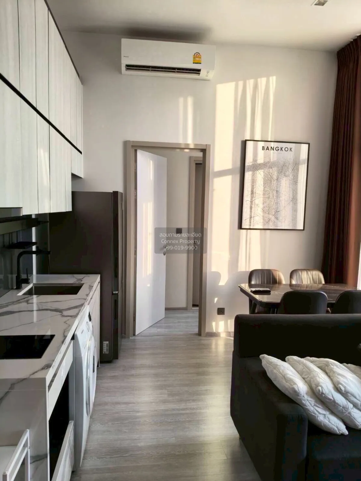 FOR RENT condo , The line sukhumvit 101 , nice view , BTS-Punnawi 4