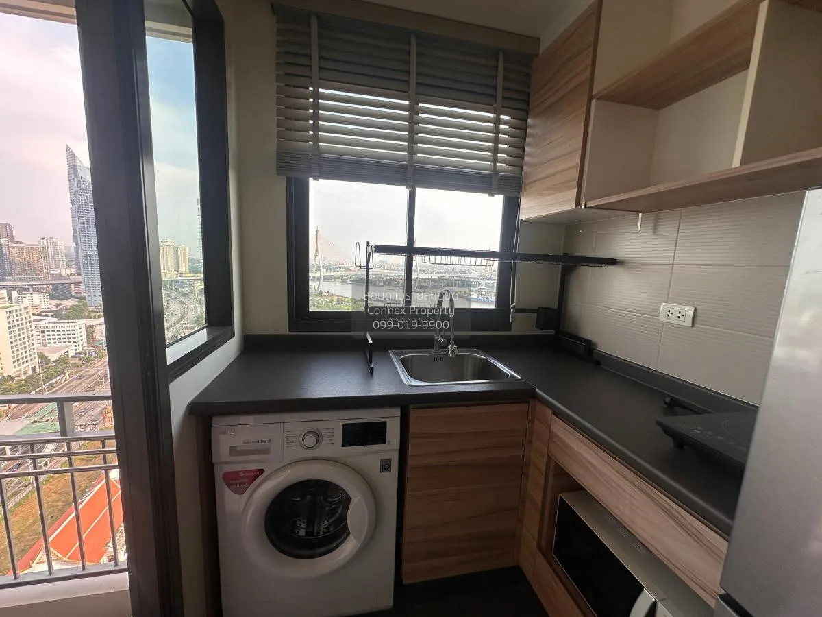 FOR RENT condo , U Delight Residence Riverfront Rama 3 , nice vie 4