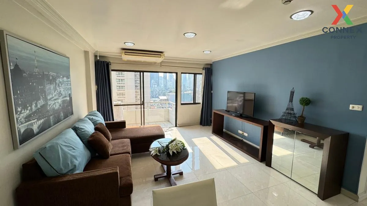 FOR RENT condo , Saranjai Mansion , nice view , high floor , BTS- 1