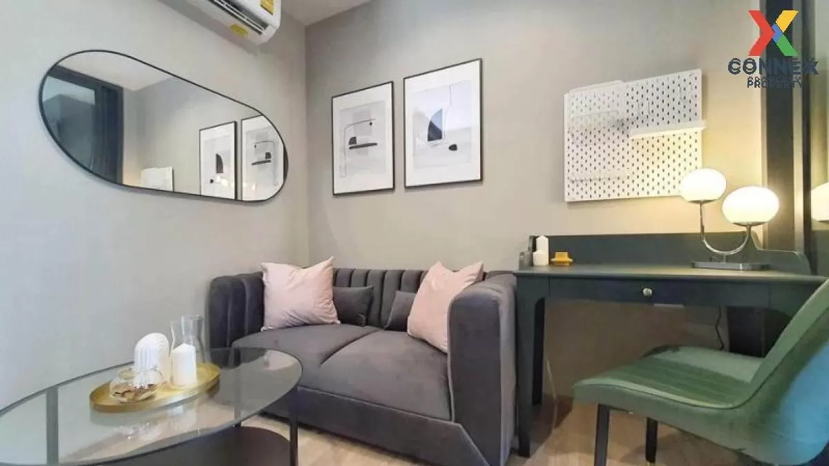 FOR RENT condo , The Base Garden Rama 9 , high floor , ARL-Ramkha 2