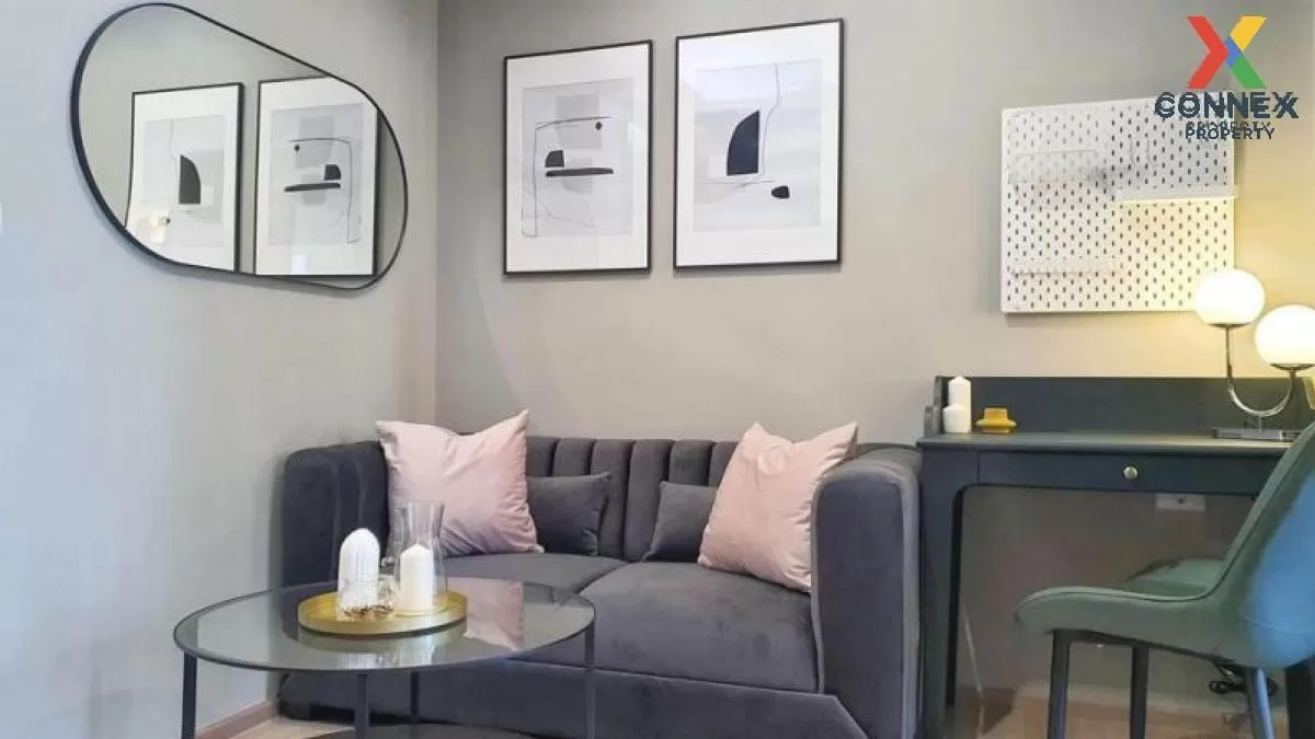 FOR RENT condo , The Base Garden Rama 9 , high floor , ARL-Ramkha 3