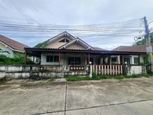 For Sale House ,  Baan Boonthavorn 4 , wide frontage , Noen Phra , Mueang Rayong , Rayong , CX-101848