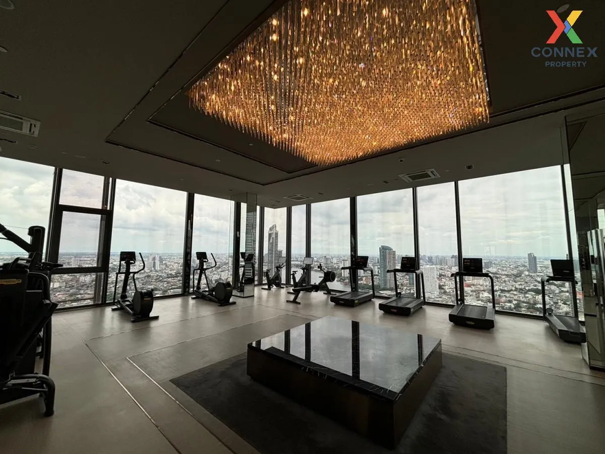 For Rent Condo , RHYTHM Charoenkrung Pavillion , high floor , Wat