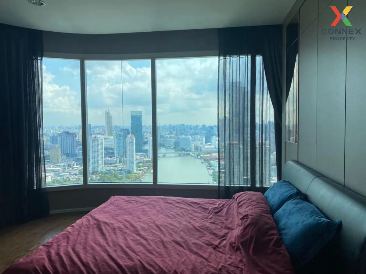 For Rent Condo , Menam Residences , BTS-Saphan Taksin , Wat Phray