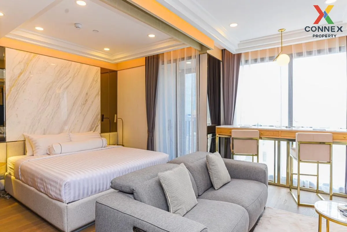 เช่าคอนโด  แอชตัน จุฬา-สีลม วิวสวย ชั้นสูง MRT-สามย่าน สี่พระยา เ