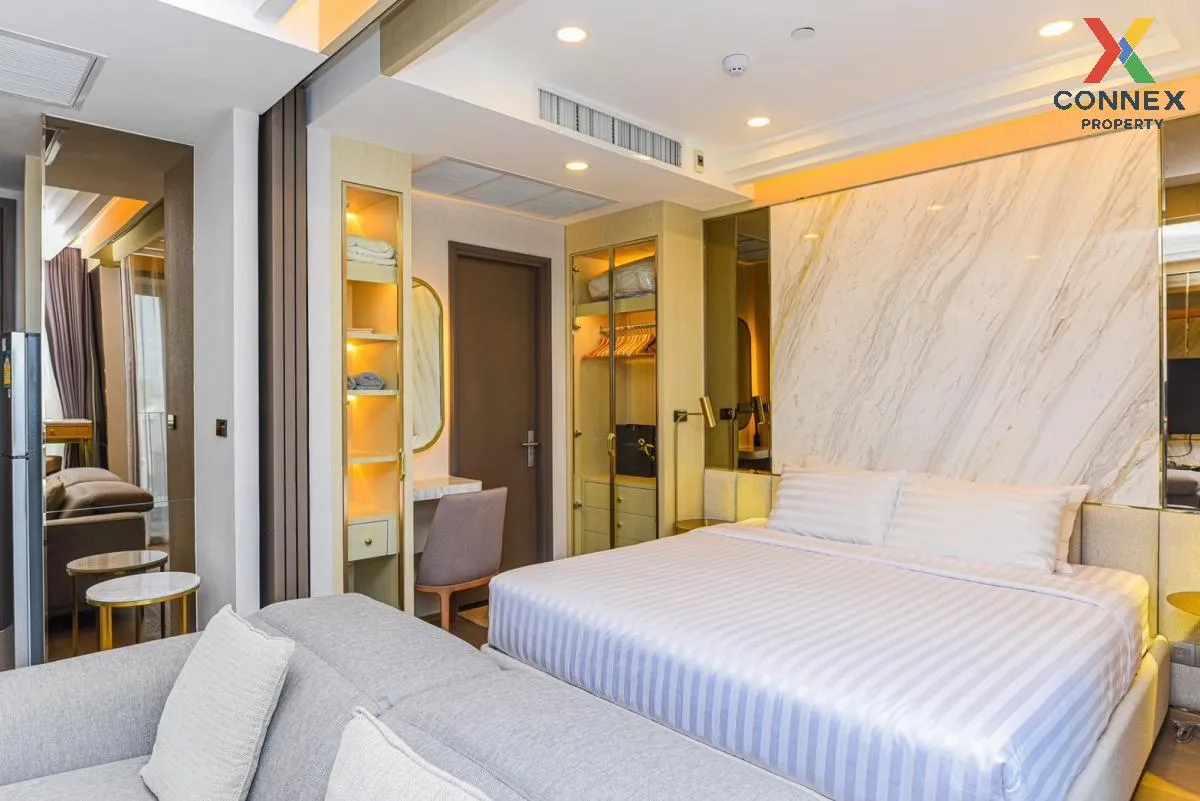 เช่าคอนโด  แอชตัน จุฬา-สีลม วิวสวย ชั้นสูง MRT-สามย่าน สี่พระยา เ