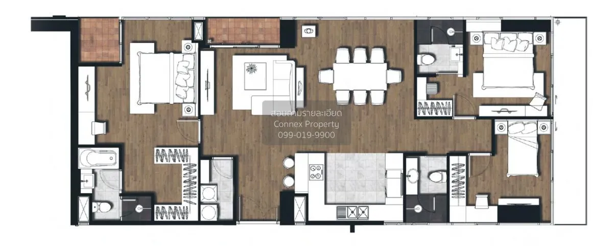 For Sale Condo , Vertiq Rama 4 - Siam , Penthouse , nice view , h 4