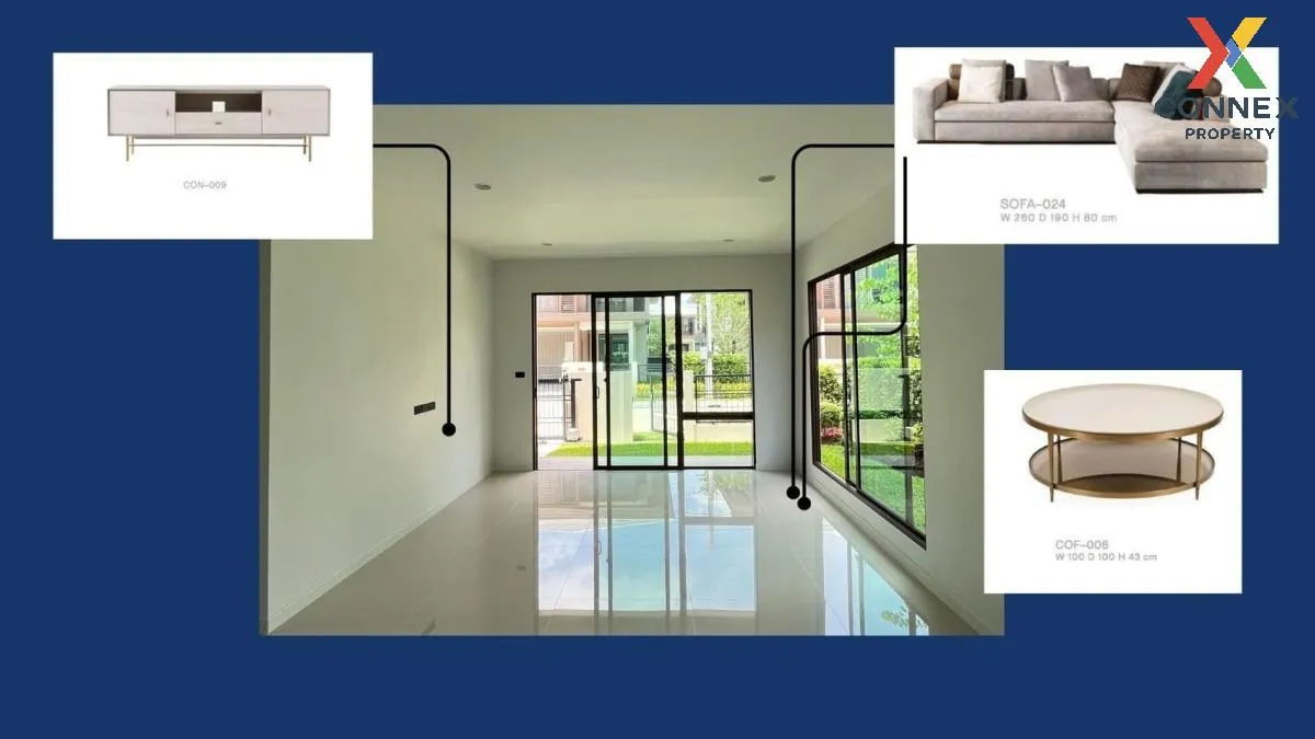 เช่าบ้าน  บุราสิริ กรุงเทพกรีฑา หัวหมาก เขต บางกะปิ กรุงเทพ CX-10 2