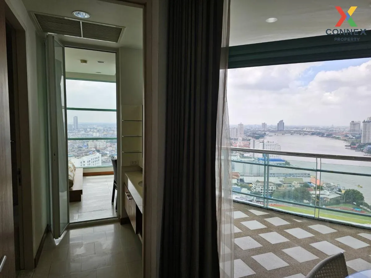 ขายคอนโด  ชาเทรียม ริเวอร์ไซด์ เรสซิเด้นท์ ชั้นสูง วิวแม่น้ำ วัดพ 4