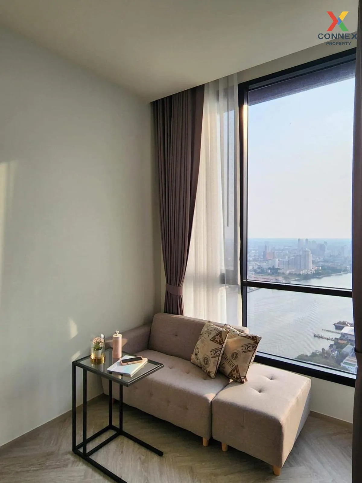 For Rent Condo , Chapter Charoennakhorn-Riverside , BTS-Krung Tho 3