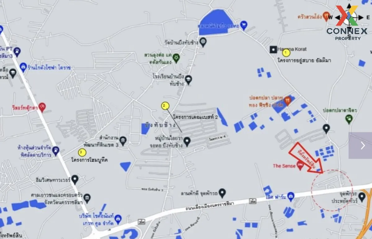 ขายบ้าน  ดิ เออบาโน บ้านอยู่สบาย โครงการ 11 หน้ากว้าง หนองบัวศาลา