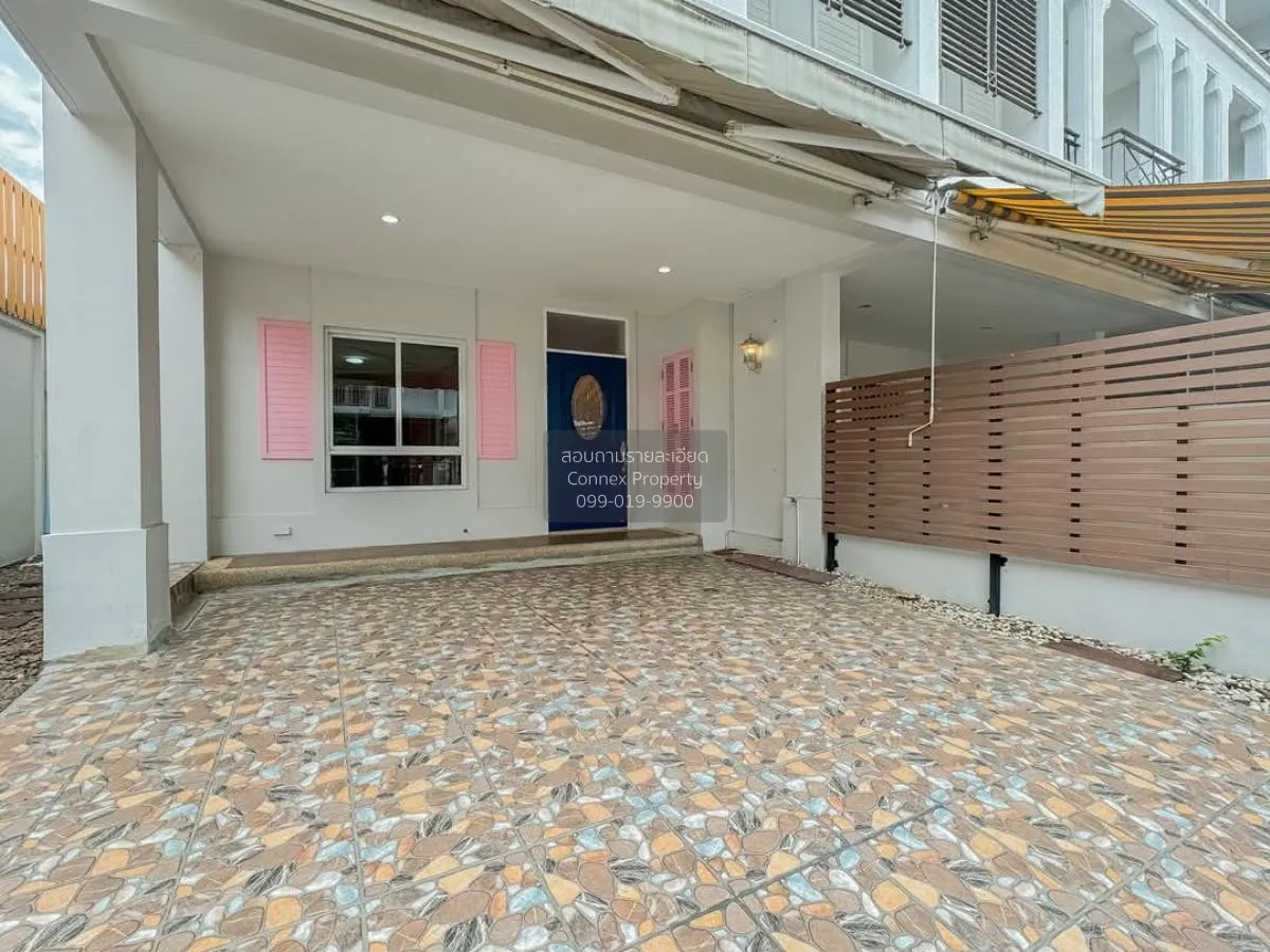 ขายทาวน์เฮ้าส์/ทาวน์โฮม  ชวนชื่น จรัญ 3 วัดท่าพระ เขต บางกอกใหญ่ 