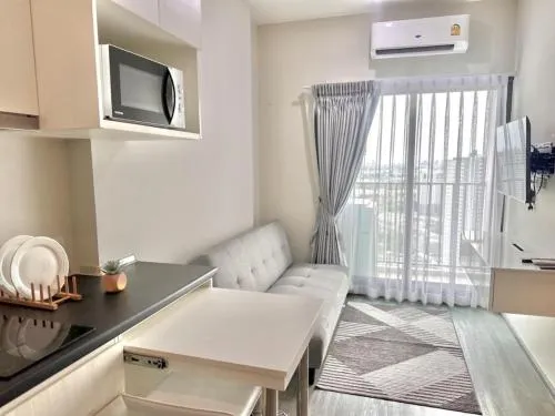 For Rent Condo , Rich Park Triple Station , high floor , ARL-Hua Mak , Suan Luang , Suan Luang , Bangkok , CX-105209