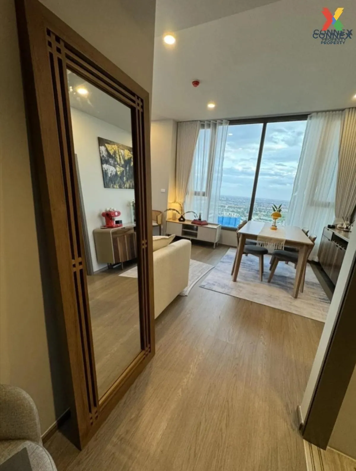 เช่าคอนโด  วิสซ์ดอม เดอะ ฟอเรสเทียส์ ชั้นสูง ห้องมุม บางแก้ว บางพ 4