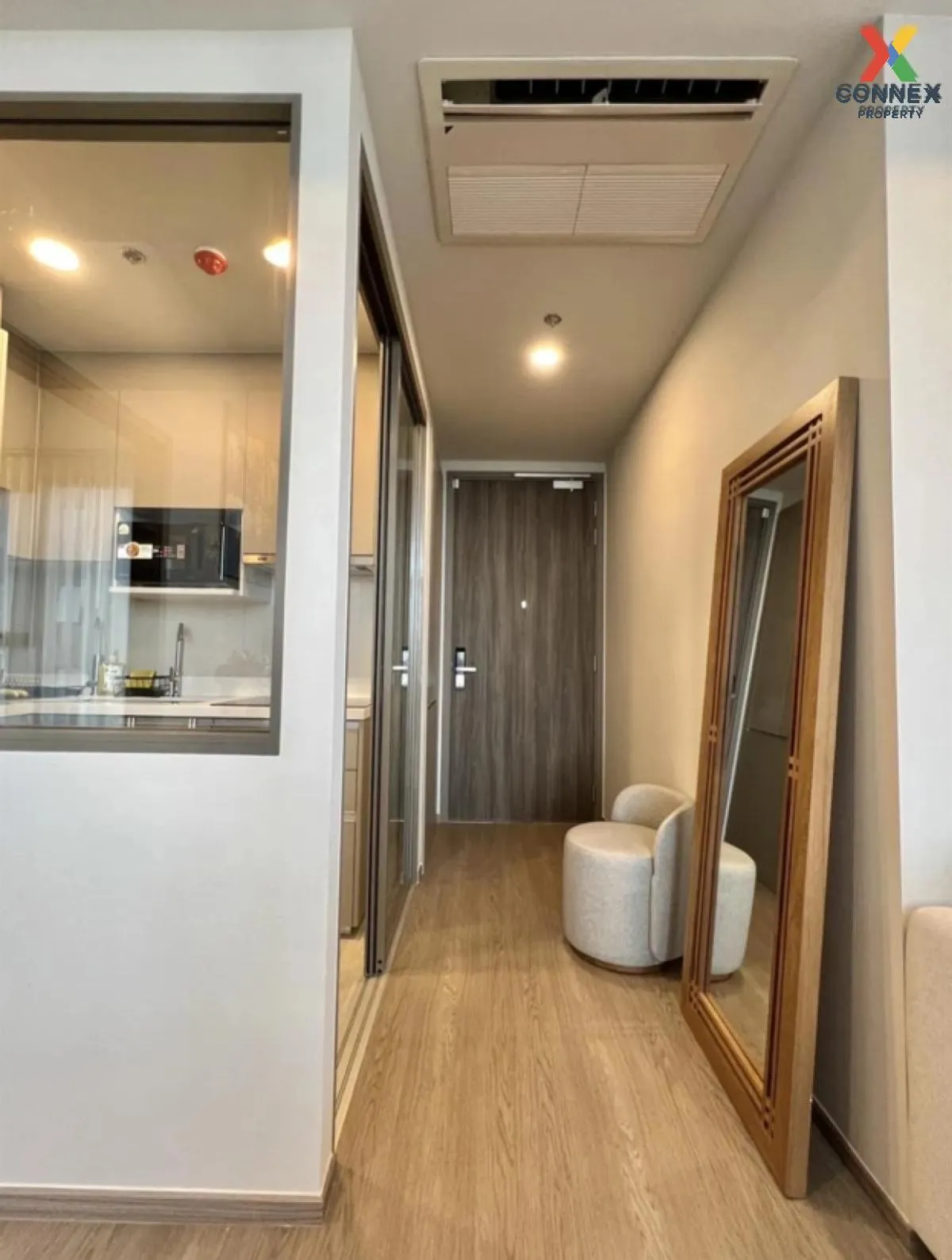 เช่าคอนโด  วิสซ์ดอม เดอะ ฟอเรสเทียส์ ชั้นสูง ห้องมุม บางแก้ว บางพ