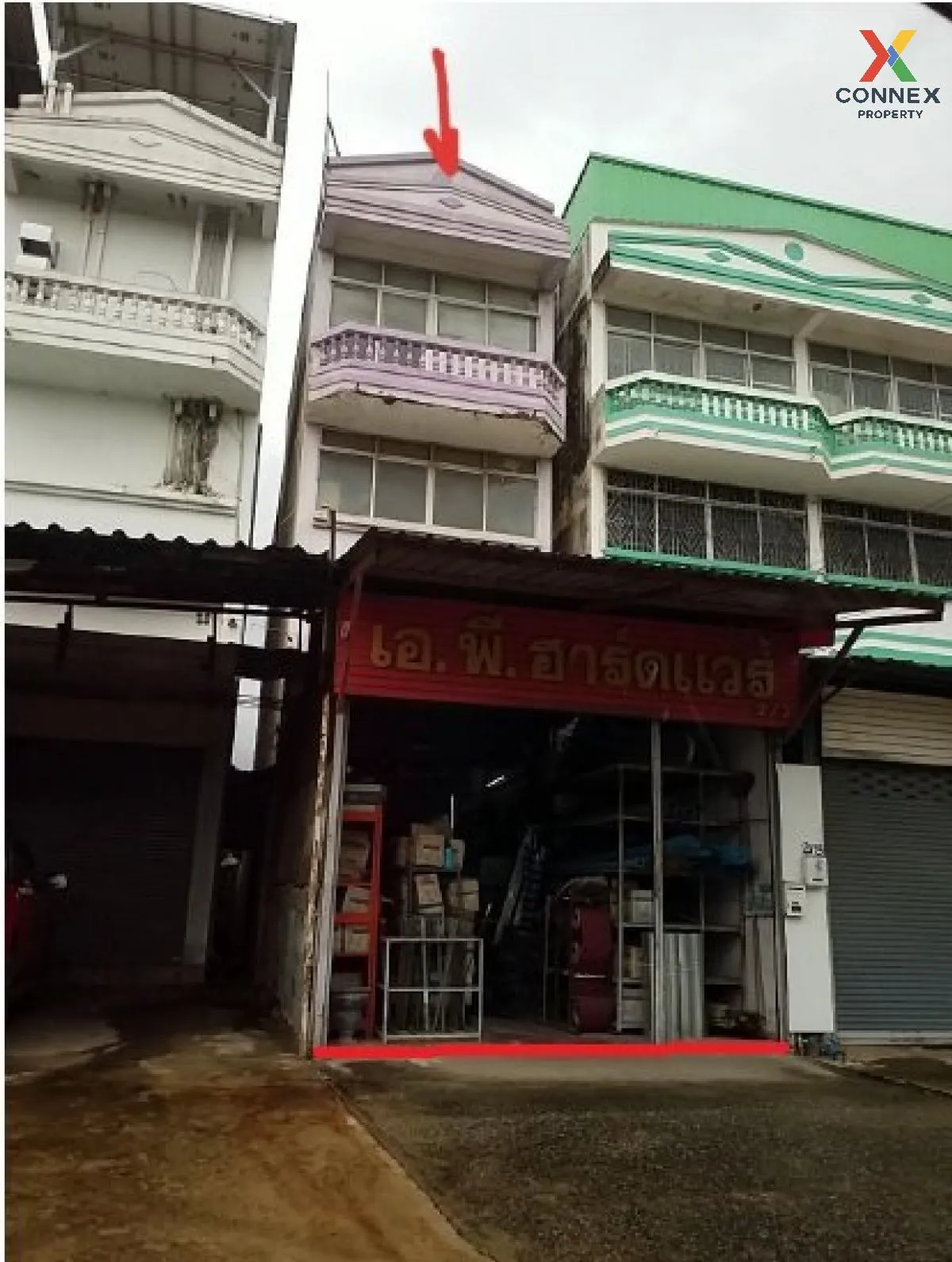 For Sale 3-storey commercial building, Chao Khun Thahan Road, Lat 1