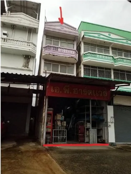 For Sale 3-storey commercial building, Chao Khun Thahan Road, Lat Krabang , Lam Pla Thiw , Lat Krabang , Bangkok , CX-107341