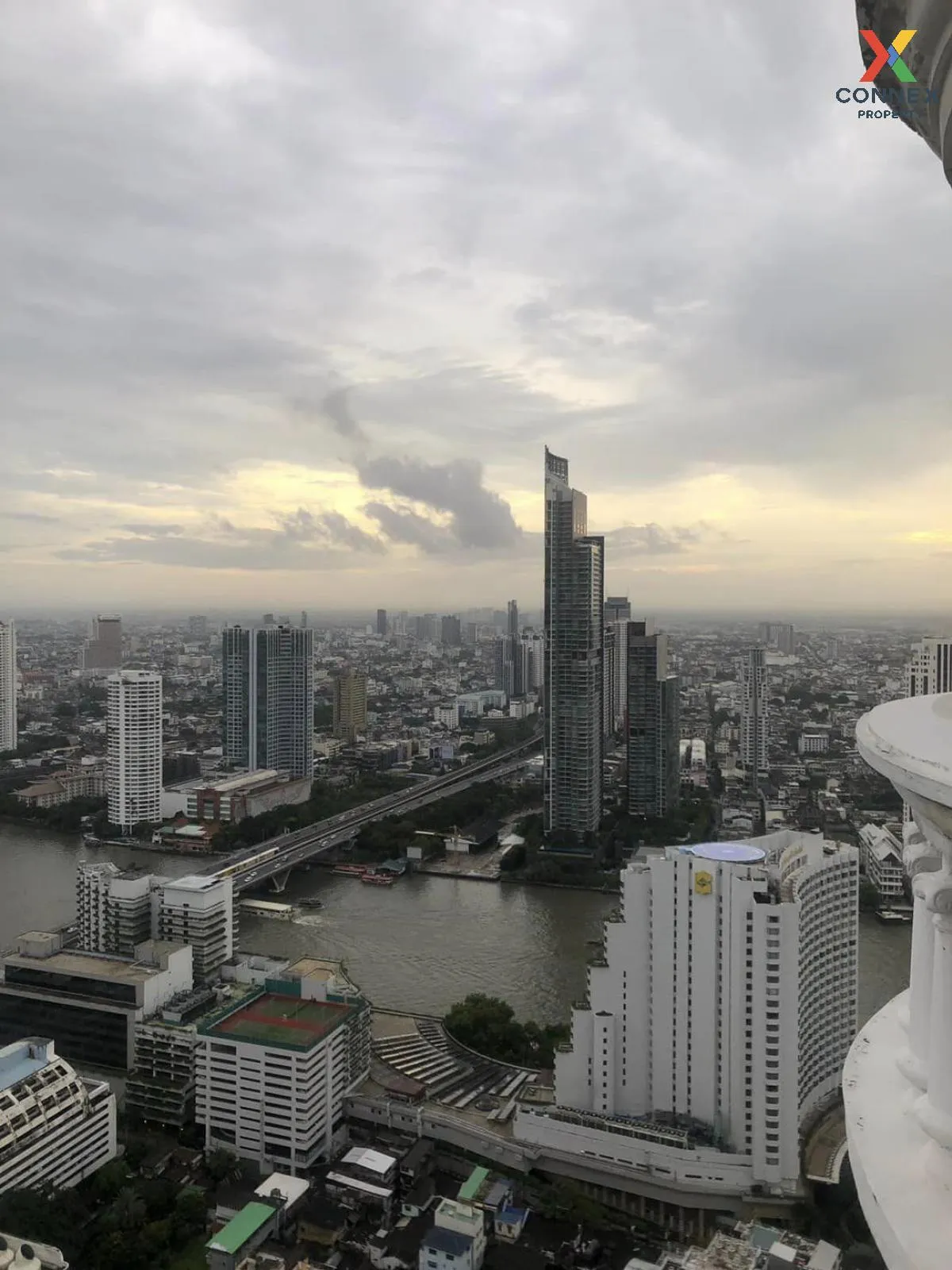 For Rent Condo , State Tower , BTS-Saphan Taksin , Silom , Bang R