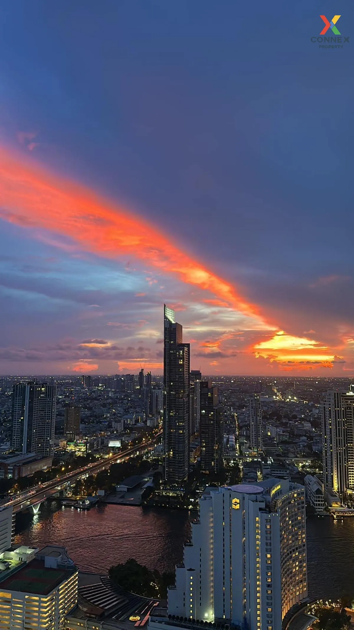 For Rent Condo , State Tower , BTS-Saphan Taksin , Silom , Bang R