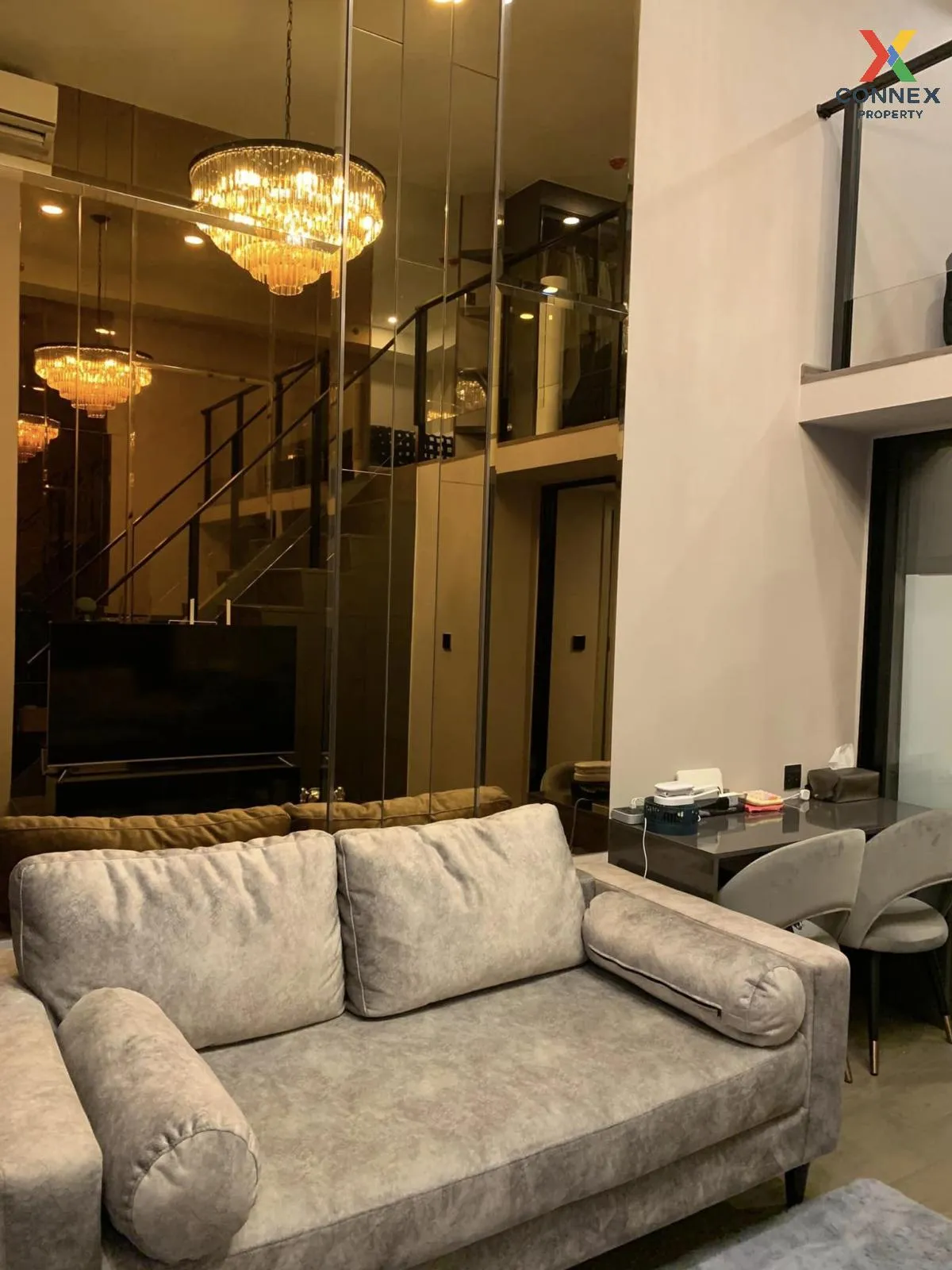 For Rent Condo , Park Origin Chula-Samyan , Duplex , MRT-Sam Yan  2