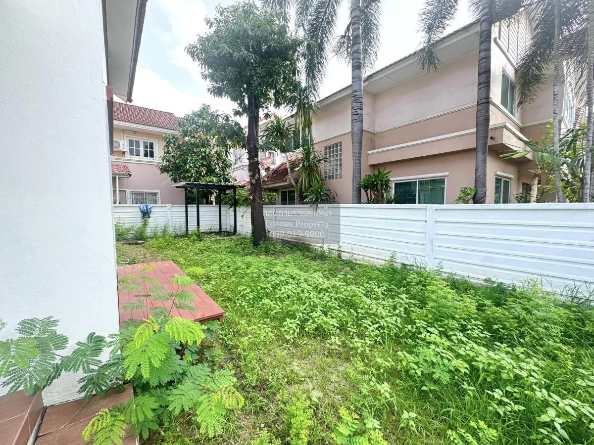 For Sale House , Baan Ngam Charoen 4 , corner unit , wide frontag