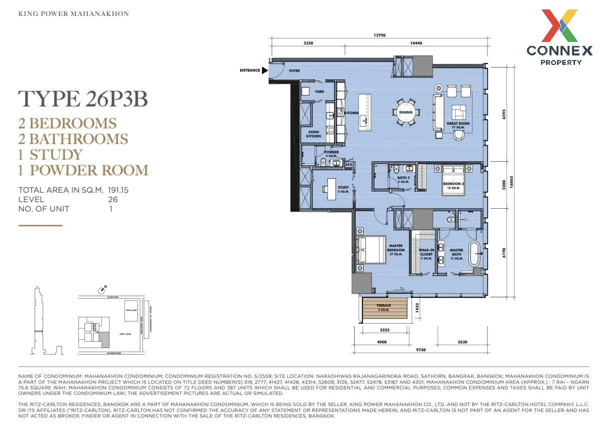 For Sale Condo , The Ritz Carlton Residences , nice view , high f For Sale Condo , The Ritz Carlton Residences , nice view , high f 1