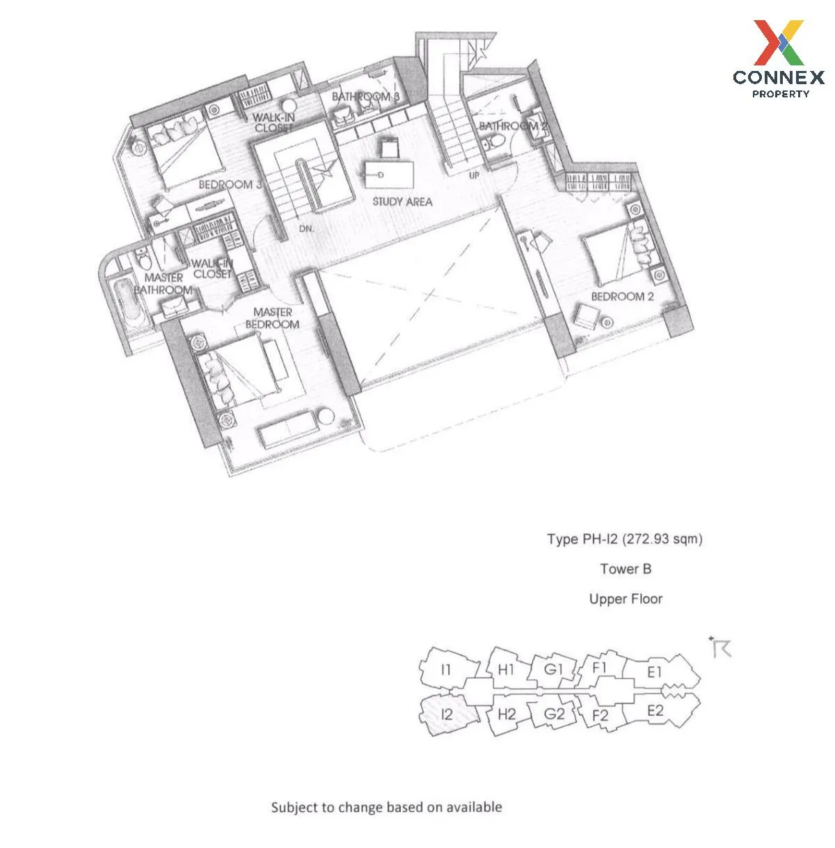 ขายคอนโด  วอร์เตอร์มาร์ค เจ้าพระยา ริเวอร์ ดูเพล็กซ์ เพนท์เฮ้าส์  3