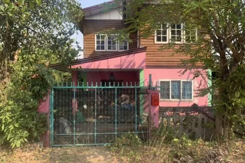 ขายบ้านเดี่ยวครึ่งตึกครึ่งไม้ 2 ชั้น ผักปัง ภูเขียว ชัยภูมิ CX-108751