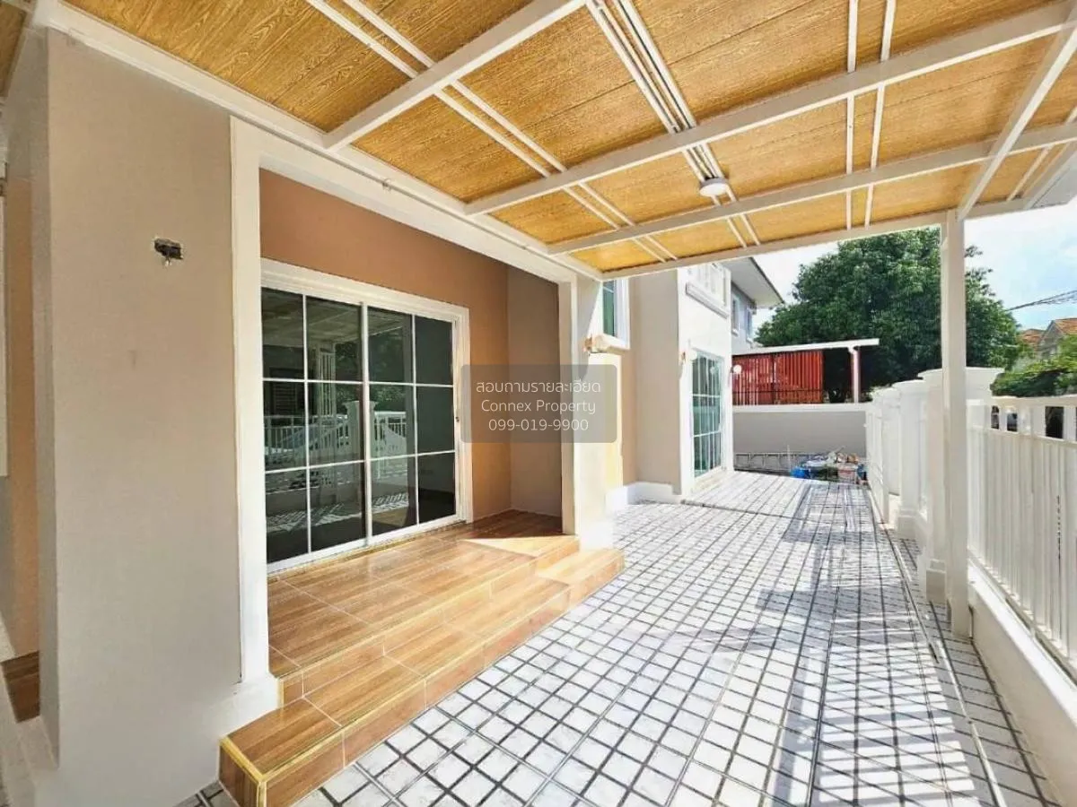 ขายบ้าน  พฤกษาวิลเลจ 5 วงแหวน - รัตนาธิเบศร์ หน้ากว้าง รีโนเวทใหม 4