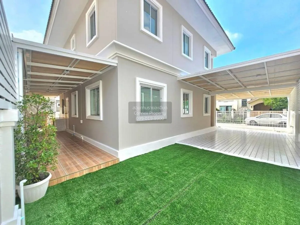 ขายบ้าน  พฤกษาวิลเลจ 5 วงแหวน - รัตนาธิเบศร์ หน้ากว้าง รีโนเวทใหม