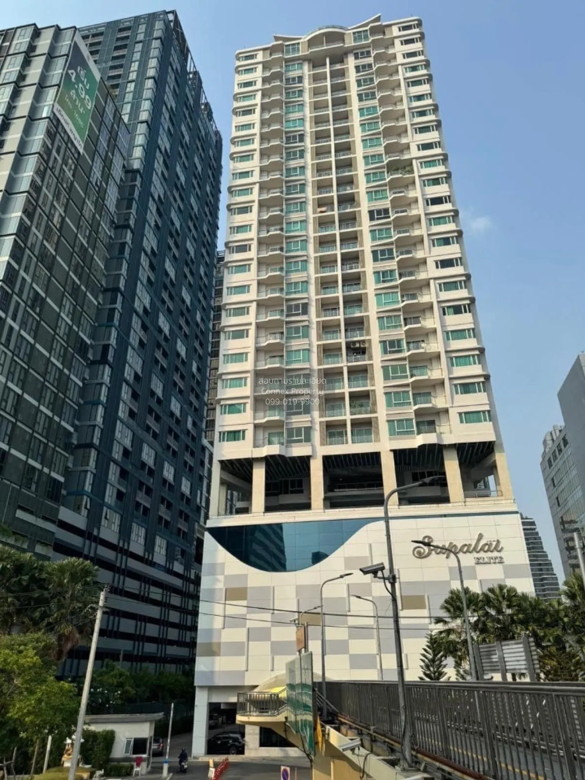 For Sale Condo , Supalai Elite Phayathai , high floor , corner un