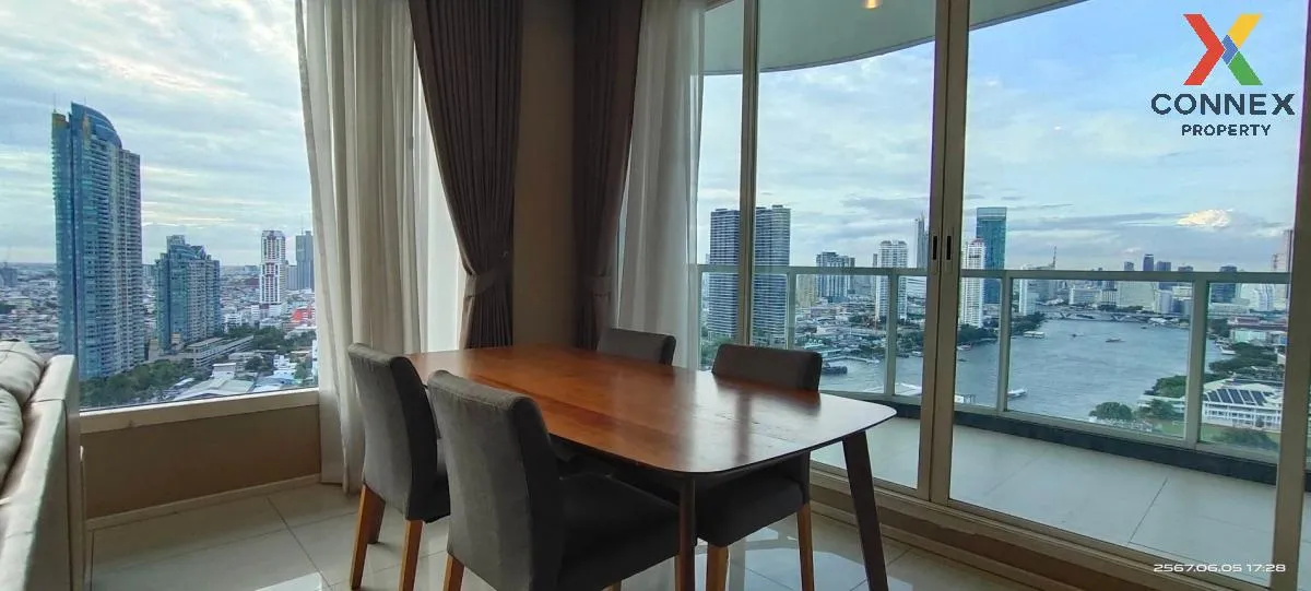 For Rent Condo , Menam Residences , BTS-Saphan Taksin , Wat Phray 3