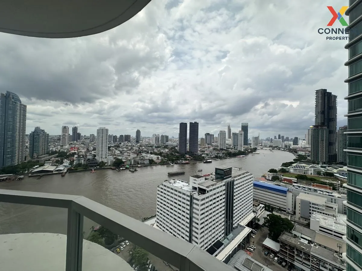 For Rent Condo , Menam Residences , BTS-Saphan Taksin , Wat Phray