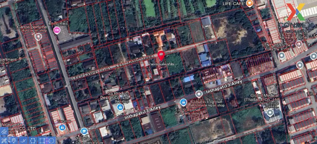 For Sale Empty land for sale, Phetkasem 69, Soi Inthapat 11-4 , L 2