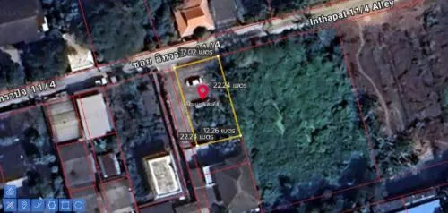 For Sale Empty land for sale, Phetkasem 69, Soi Inthapat 11-4 , Lak Song , Bang Khae , Bangkok , CX-110076