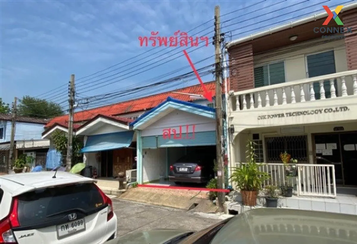 For Sale One - storey townhouse Chaengwattana - Pak Kret 28 , Ban 1