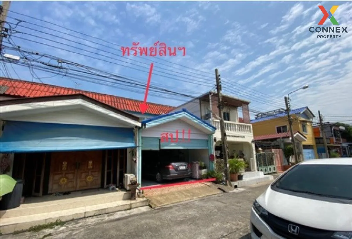 For Sale One - storey townhouse Chaengwattana - Pak Kret 28 , Ban 2