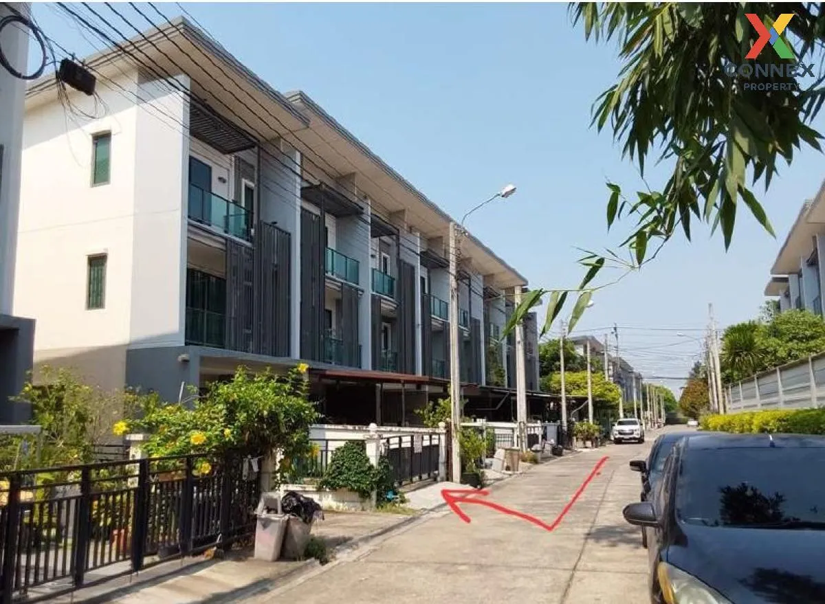 ขายทาวน์เฮ้าส์/ทาวน์โฮม  ทาวน์ อเวนิว เมิร์จ รัตนาธิเบศร์ MRT-สาม 3