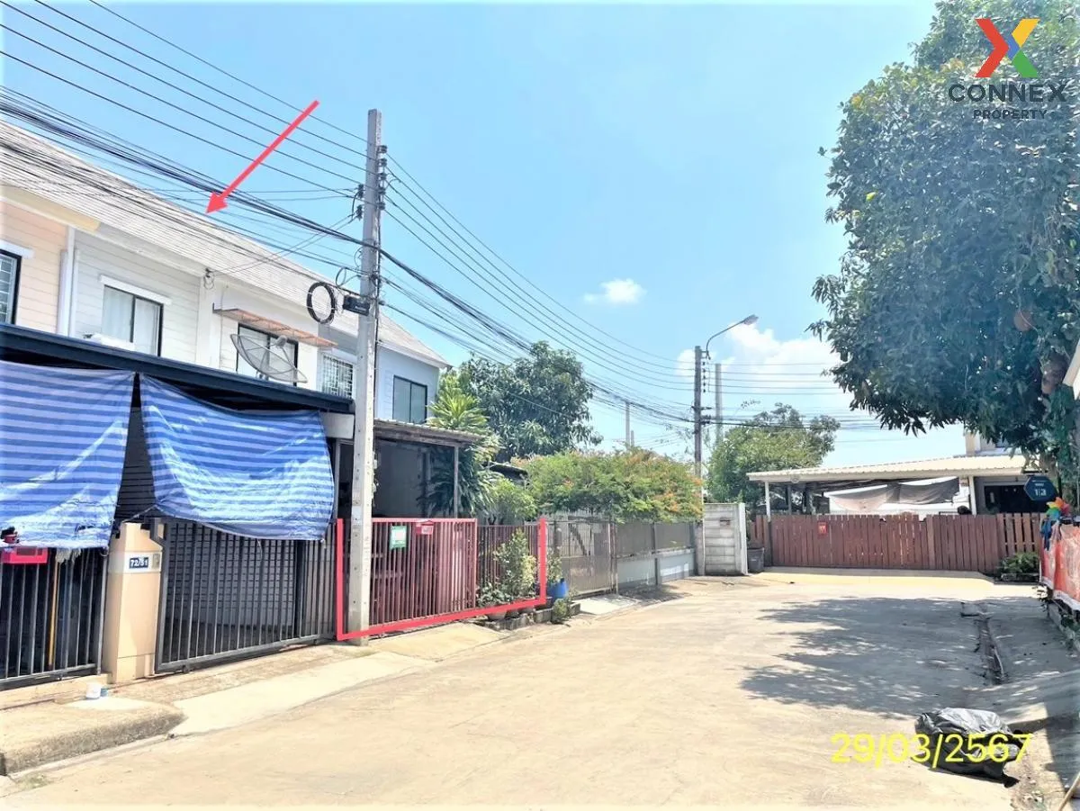 ขายทาวน์เฮ้าส์/ทาวน์โฮม  บ้านพฤกษา 54 วงแหวนฯ - คลองถนน  MRT-คลอง