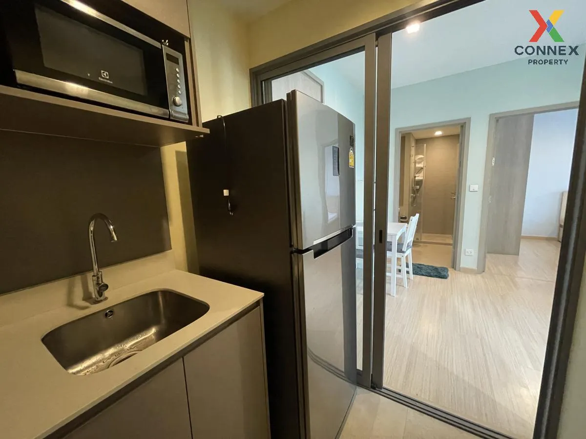 For Rent Condo , Whizdom Connect Sukhumvit , high floor , newly r