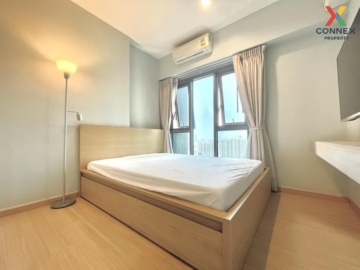 For Rent Condo , Whizdom Connect Sukhumvit , high floor , newly r