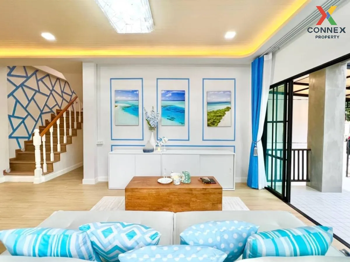 ขายบ้าน  บ้านวงศกร 1 ห้องมุม รีโนเวทใหม่ ลาดสวาย ลำลูกกา ปทุมธานี