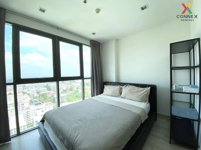 FOR RENT condo , Ideo Mobi Sukhumvit , nice view , high floor , B 4