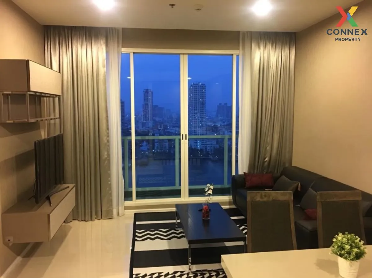 For Rent Condo , Menam Residences , BTS-Saphan Taksin , Wat Phray 1
