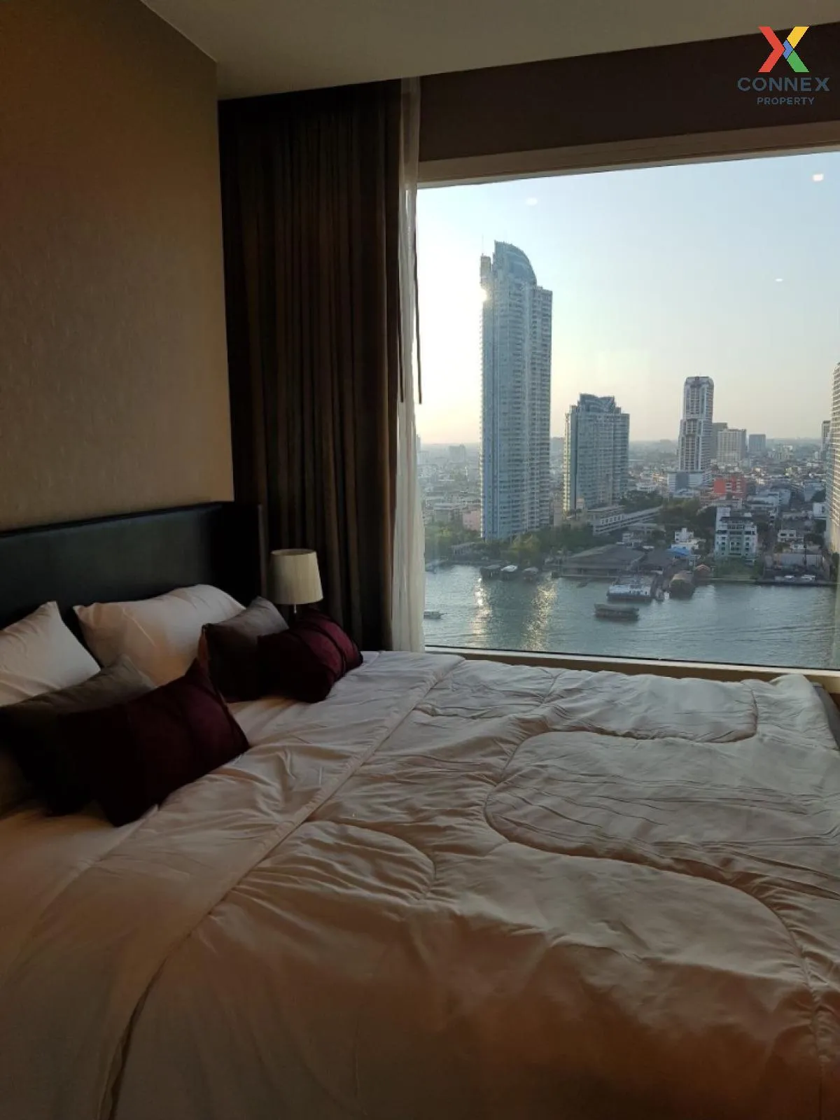For Rent Condo , Menam Residences , BTS-Saphan Taksin , Wat Phray